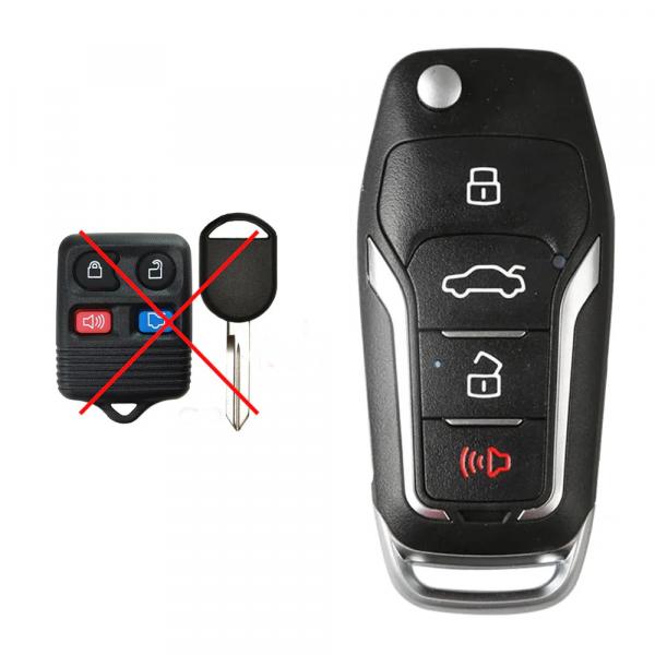Schlüssel Fernbedienung Ford Mustang 2013 4-Tasten 315MHz