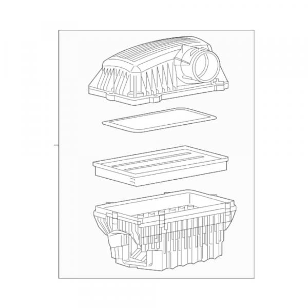 Luftfilterkasten 68264882AC Dodge RAM 1500 2021